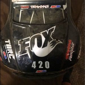 Traxxas Fox edition slash Hobbywing max 10 3200kv motor swap